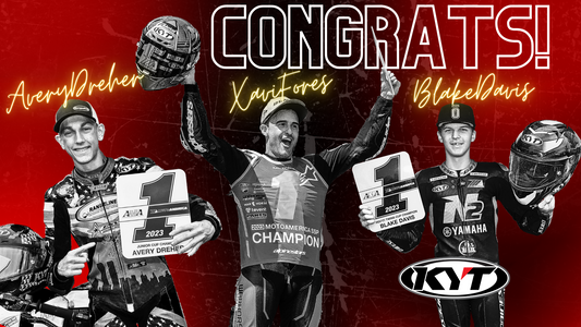 KYT Americas Sponsored Riders Win Three of Five Class Championships in MotoAmerica 2023 Series
