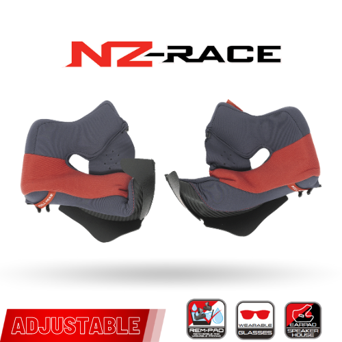 NZ-Race Cheek Pads