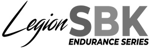 Logo of Legion SBK Endurance Series in black and gray