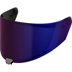 KYT KX-1 Race GP Iridium Blue Visor