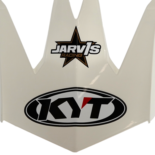 Top View KYT Skyhawk Jarvis Replica Peak
