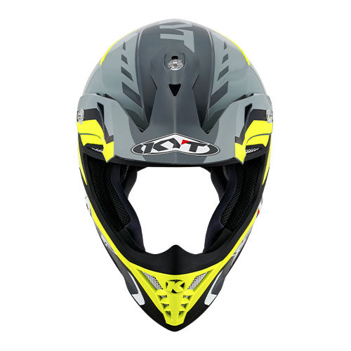 Skyhawk Glowing Anthracite Yellow Fluorescent Helmet