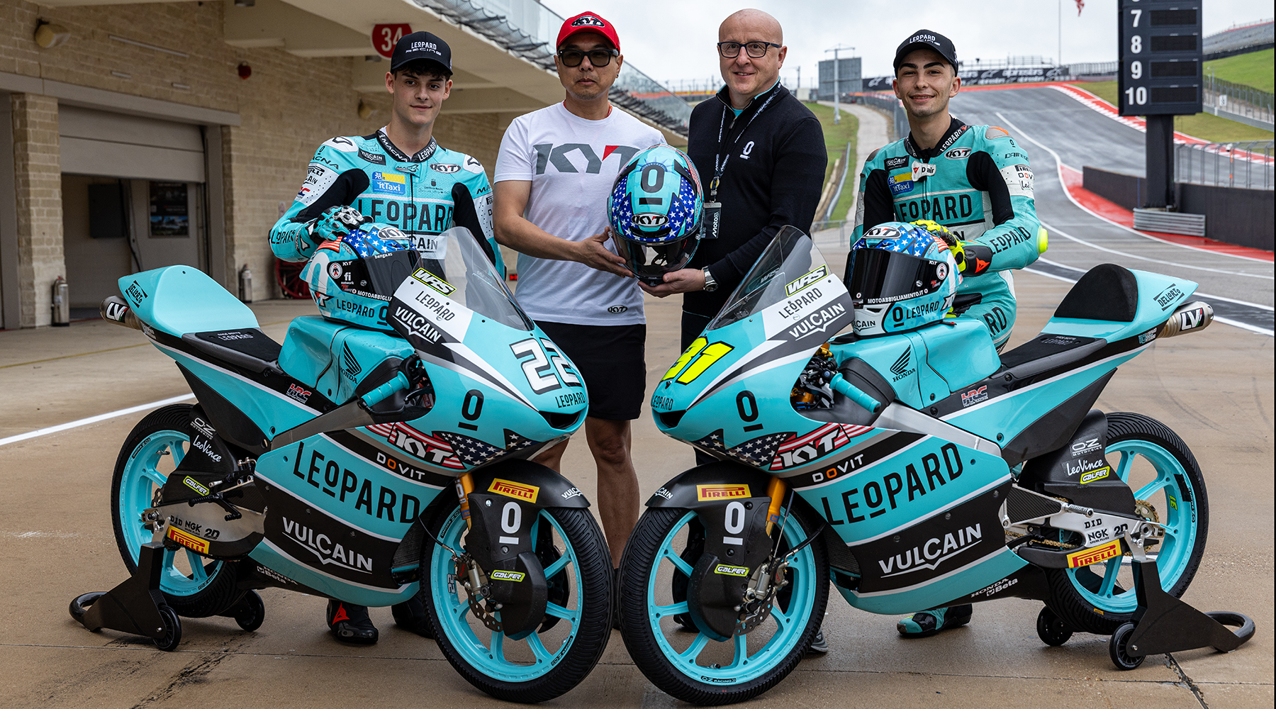 Leopard Racing X KYT Helmets – KYT Americas