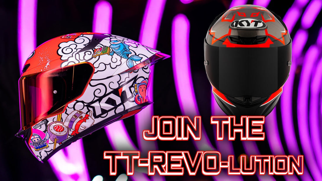 KYT Unveils the TT REVO Full-Face Helmet: A Perfect Blend of Innovation, Safety, and Style