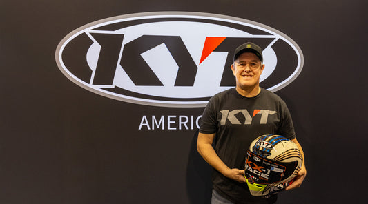 KYT Announces Official Launch of KX-1 John McGuinness MBE Replica Helmet