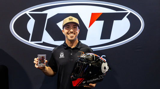 KYT Americas Announces the Josh Herrin Replica Helmet