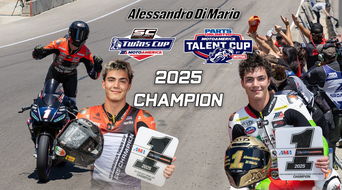 Alessandro Di Mario Double Crown Champion in 2025