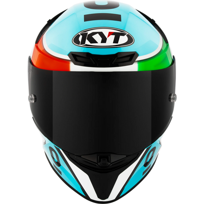KYT TT-REVO Leopard Tri-color Replica Motorcycle Helmet