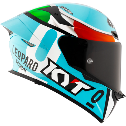 KYT TT-REVO Leopard Tri-color Replica Motorcycle Helmet