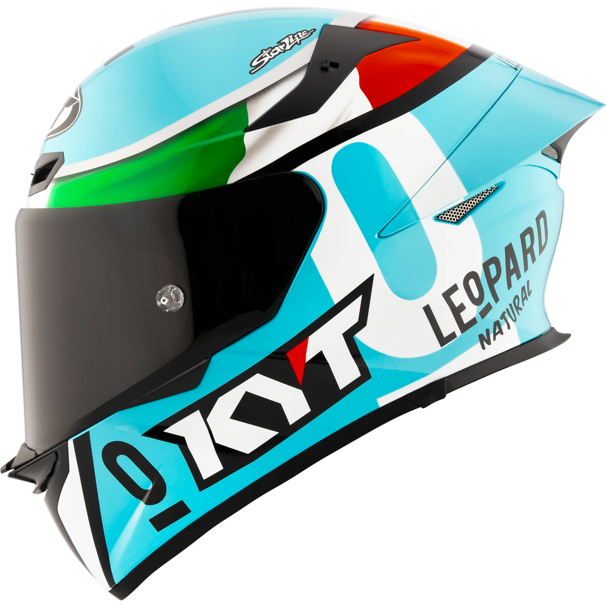 KYT TT-REVO Leopard Tri-color Replica Motorcycle Helmet