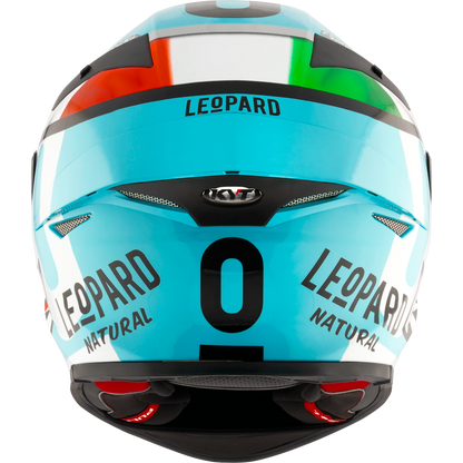 KYT TT-REVO Leopard Tri-color Replica Motorcycle Helmet