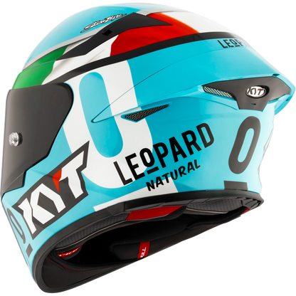 KYT TT-REVO Leopard Tri-color Replica Motorcycle Helmet