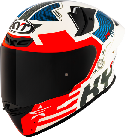 KYT TT-REVO Fuselage Red Motorcycle Helmet