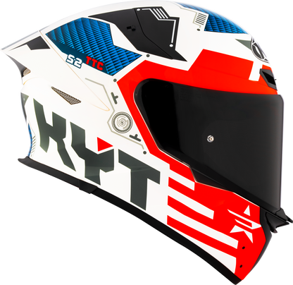 KYT TT-REVO Fuselage Red Motorcycle Helmet