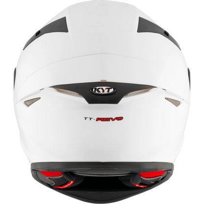 KYT TT-REVO motorcycle helmet in White