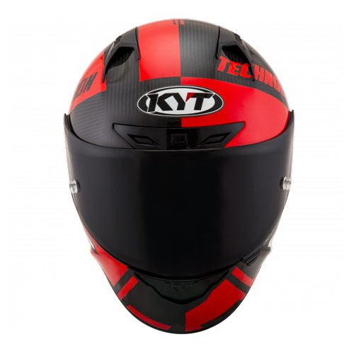 NZ-Race Carbon Fiber Red Fluorescent Helmet