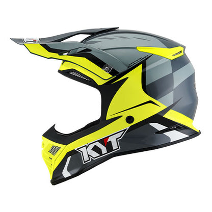 Skyhawk Glowing Anthracite Yellow Fluorescent Helmet