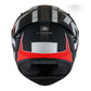 TT-Course Electron Matte Grey Red Helmet